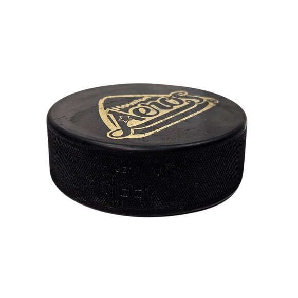 Vintage Houston Aeros Hockey Puck 1970s WHA World Hockey Association - Picture 8 of 9